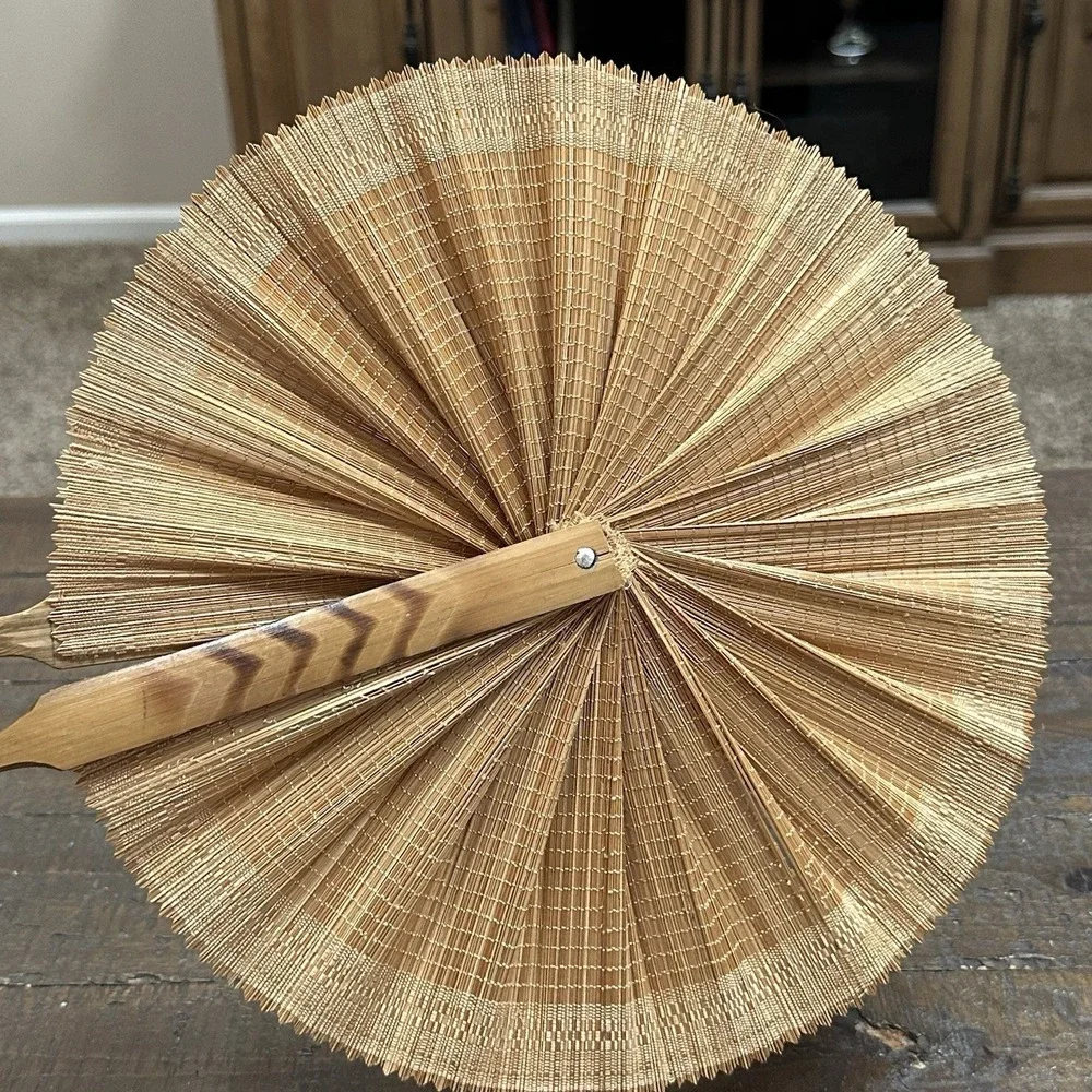 VTG Handmade Bamboo Folding Fan – 11